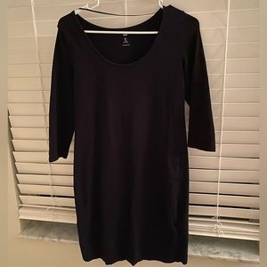 Basic H&M black dress
